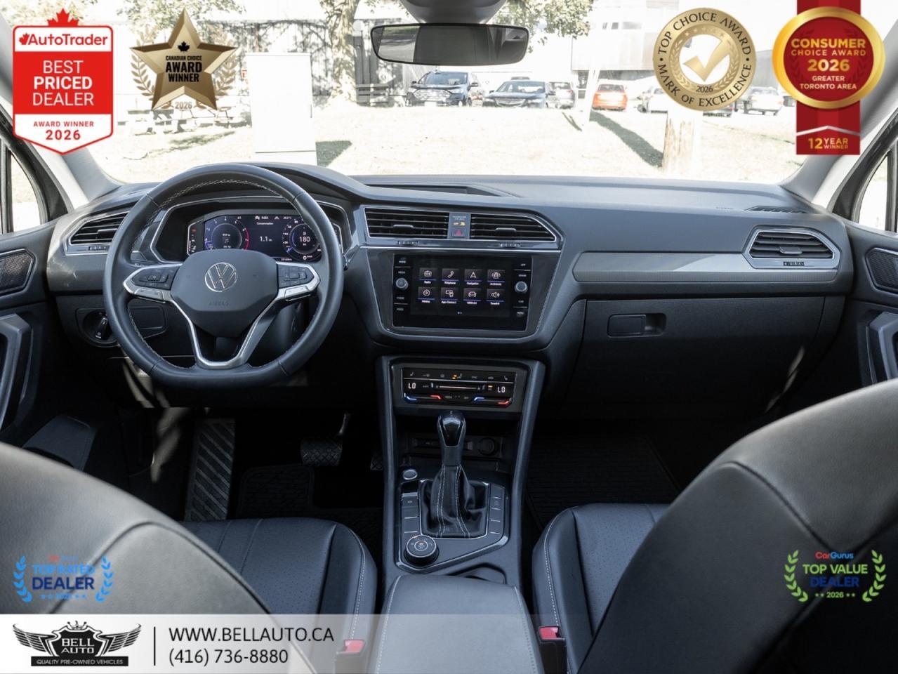 2022 Volkswagen Tiguan Comfortline | B.CAM | PANO | LTHR | WRLSCHRGR | NOACCIDENT Toronto ON