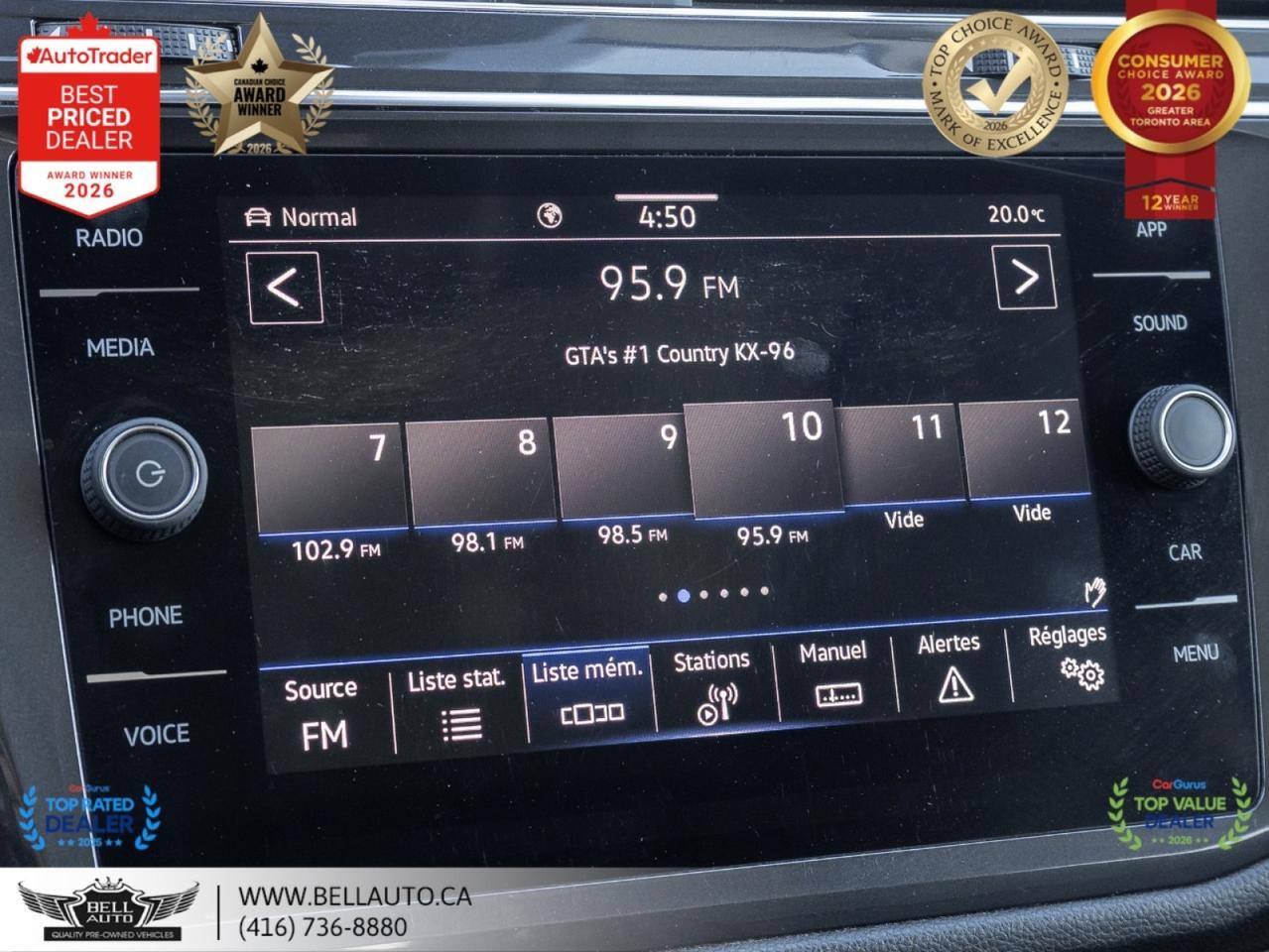 2022 Volkswagen Tiguan Comfortline | B.CAM | PANO | LTHR | WRLSCHRGR | NOACCIDENT Toronto ON