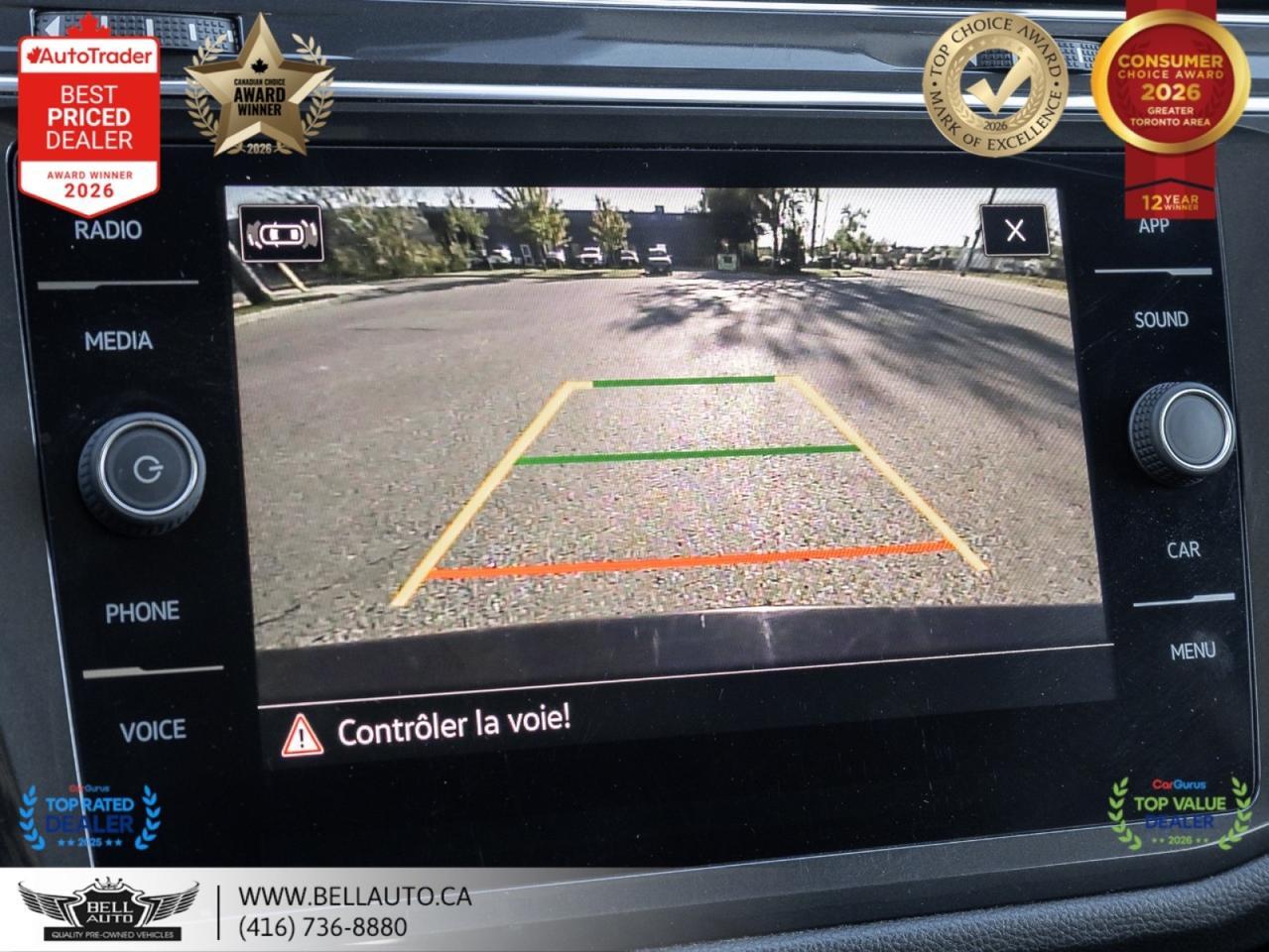 2022 Volkswagen Tiguan Comfortline | B.CAM | PANO | LTHR | WRLSCHRGR | NOACCIDENT Toronto ON