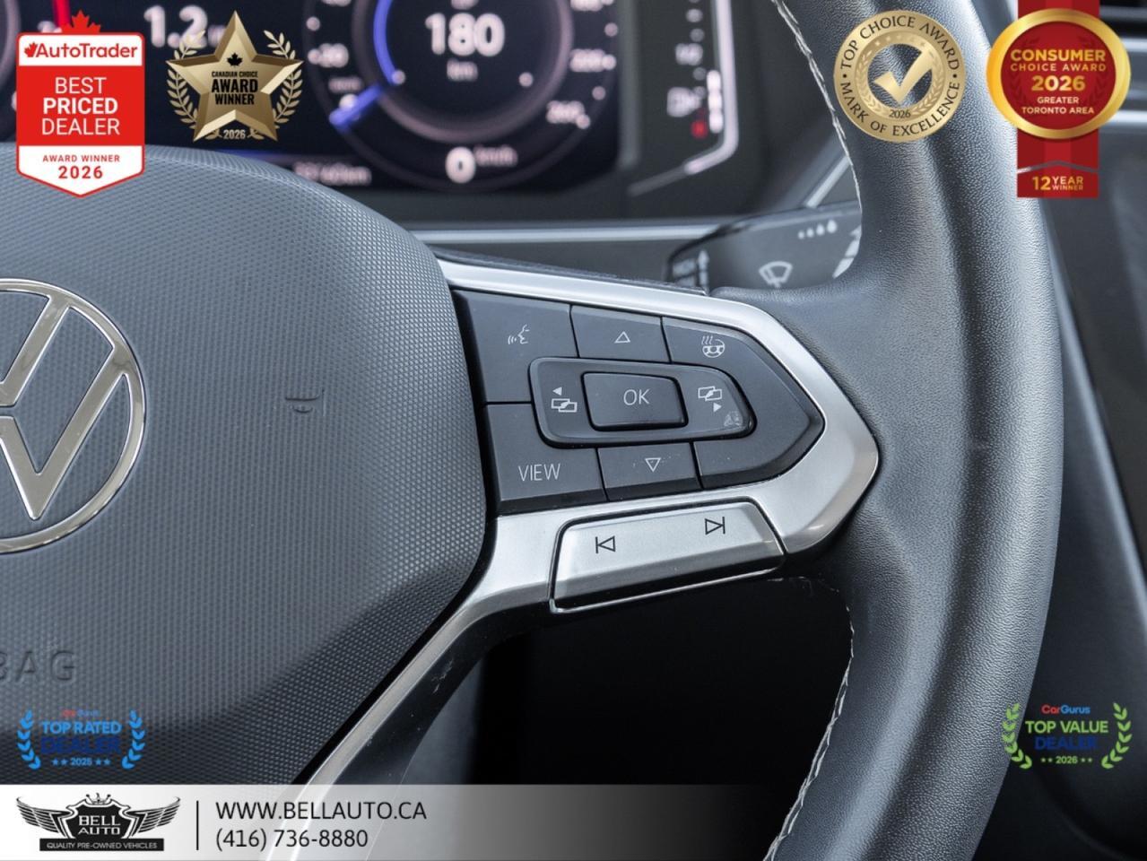 2022 Volkswagen Tiguan Comfortline | B.CAM | PANO | LTHR | WRLSCHRGR | NOACCIDENT Toronto ON