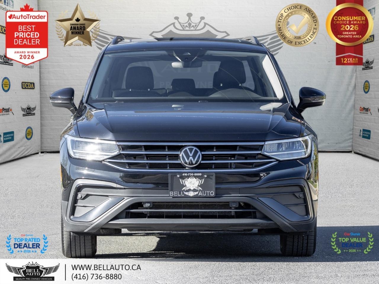 2022 Volkswagen Tiguan Comfortline | B.CAM | PANO | LTHR | WRLSCHRGR | NOACCIDENT Toronto ON