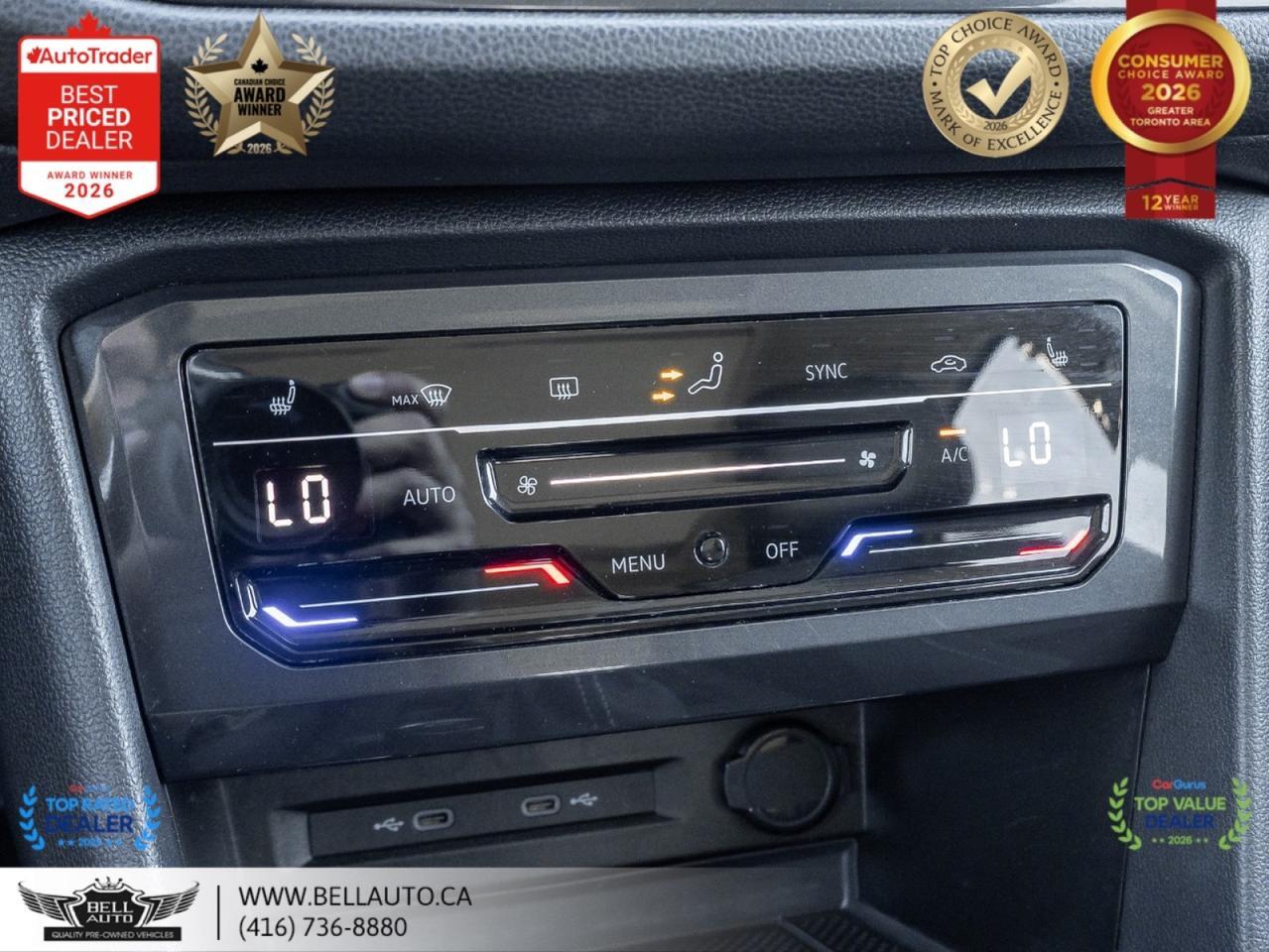 2022 Volkswagen Tiguan Comfortline | B.CAM | PANO | LTHR | WRLSCHRGR | NOACCIDENT Toronto ON