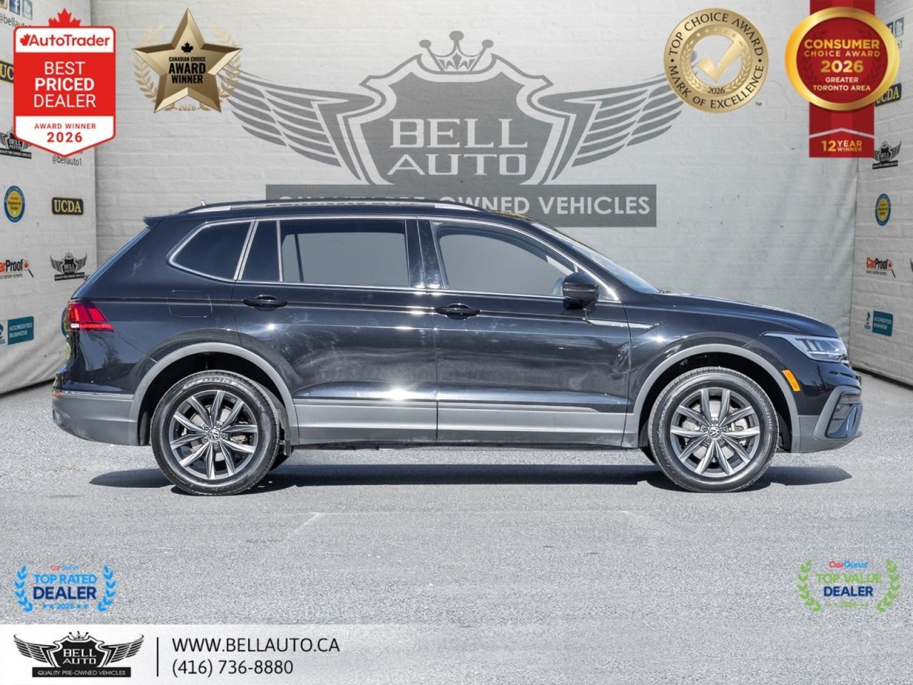 2022 Volkswagen Tiguan Comfortline | B.CAM | PANO | LTHR | WRLSCHRGR | NOACCIDENT Toronto ON
