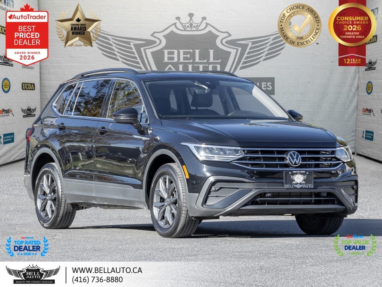 2022 Volkswagen Tiguan Comfortline | B.CAM | PANO | LTHR | WRLSCHRGR | NOACCIDENT