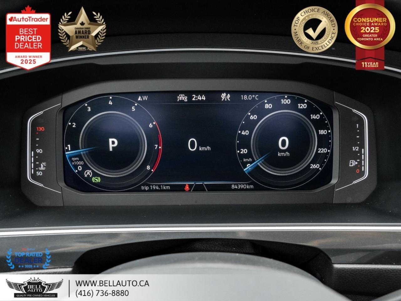 2022 Volkswagen Tiguan Comfortline R-Line Black Edition | 7PASS | B.CAM | PANO | NOACCIDENT Toronto ON