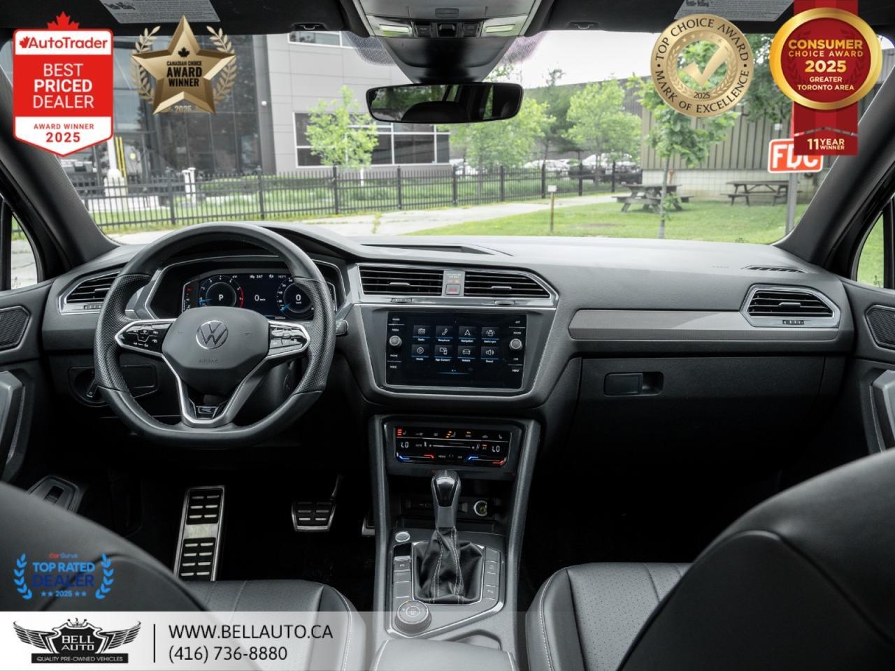 2022 Volkswagen Tiguan Comfortline R-Line Black Edition | 7PASS | B.CAM | PANO | NOACCIDENT Toronto ON