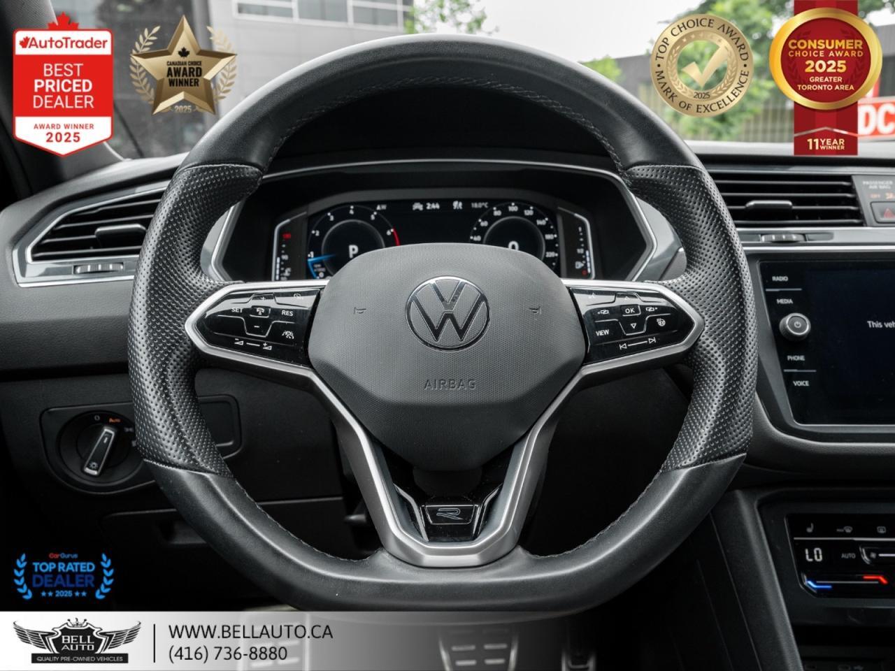 2022 Volkswagen Tiguan Comfortline R-Line Black Edition | 7PASS | B.CAM | PANO | NOACCIDENT Toronto ON
