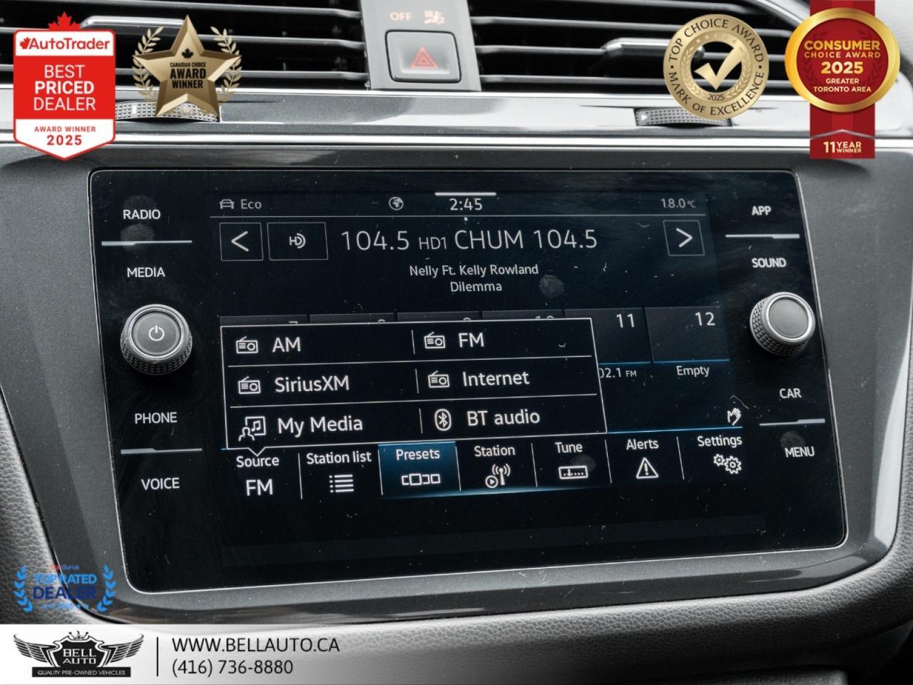 2022 Volkswagen Tiguan Comfortline R-Line Black Edition | 7PASS | B.CAM | PANO | NOACCIDENT Toronto ON