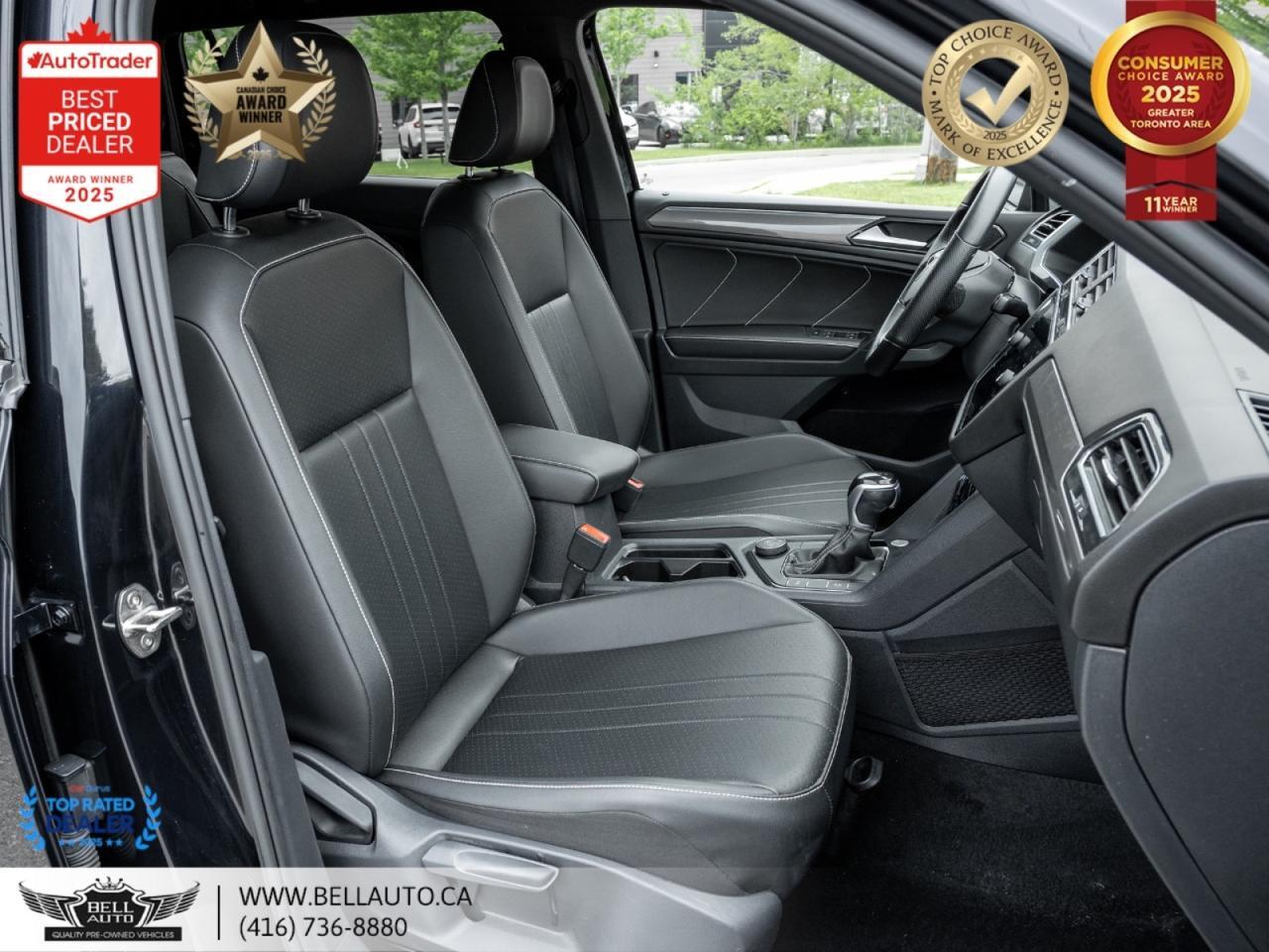 2022 Volkswagen Tiguan Comfortline R-Line Black Edition | 7PASS | B.CAM | PANO | NOACCIDENT Toronto ON