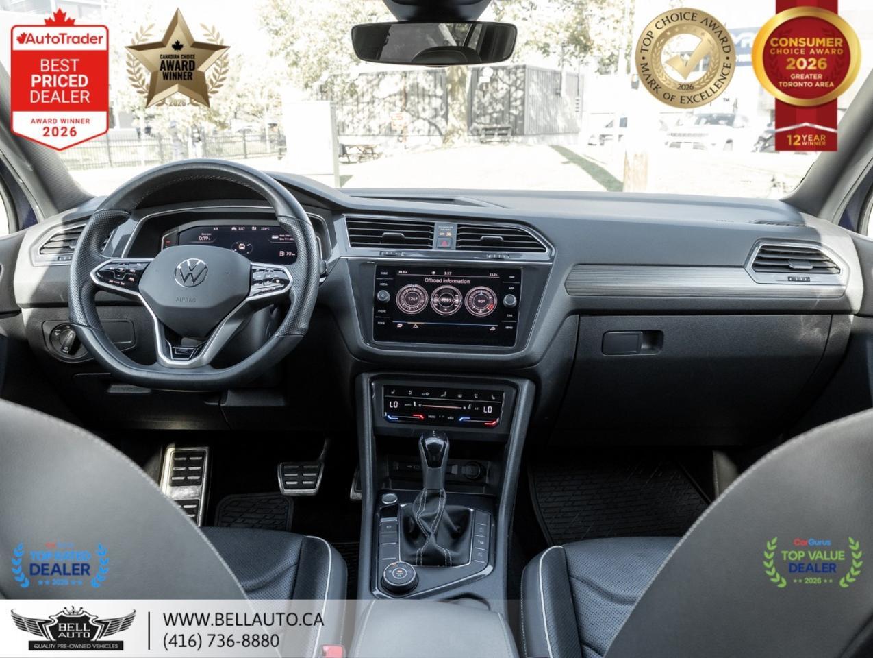 2022 Volkswagen Tiguan Highline R-Line | 7PASS | NAVI | B.CAM | PANO | FENDERAUDIO | WRLSCHRGR | NOACCIDENT Toronto ON