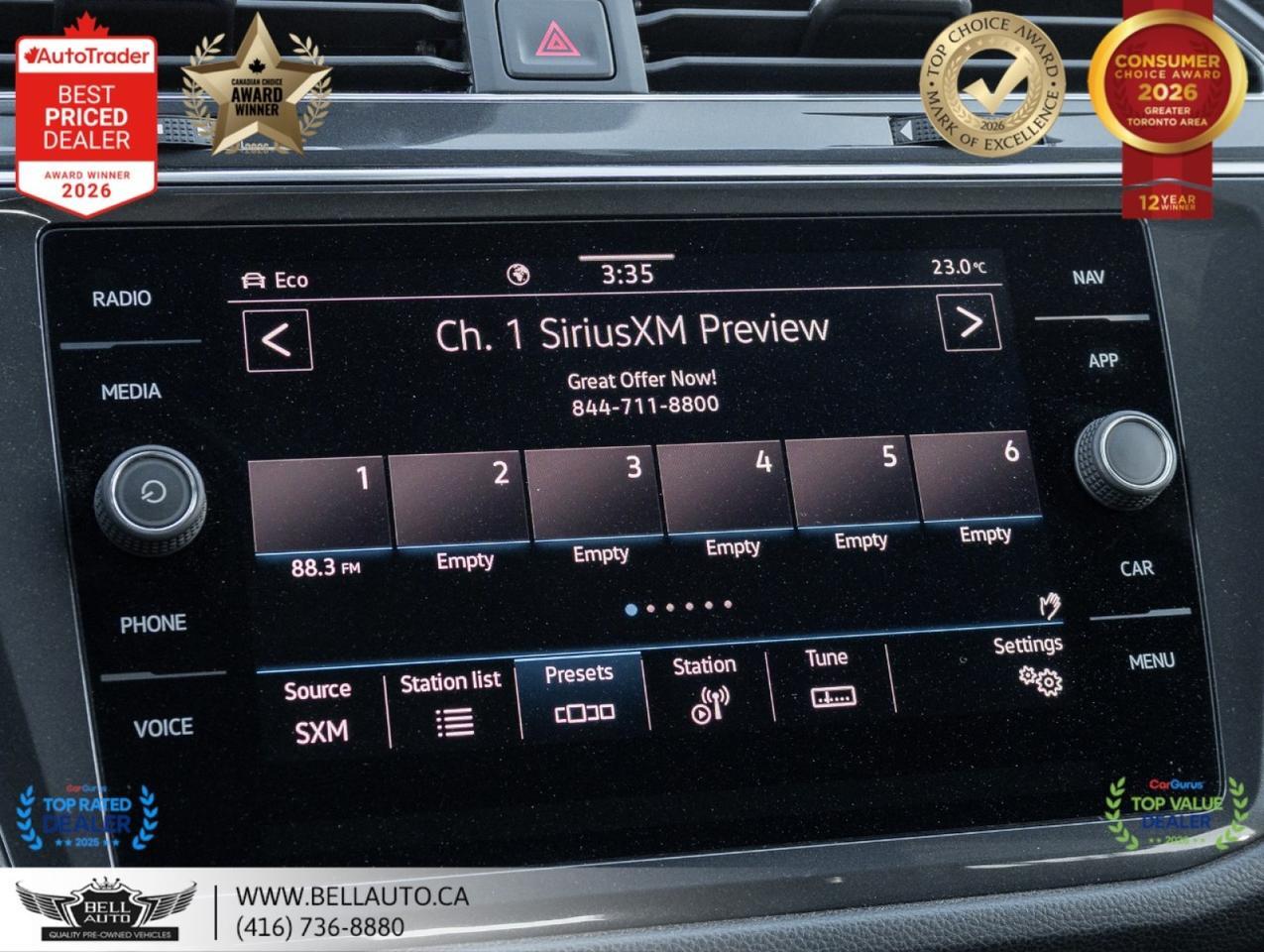 2022 Volkswagen Tiguan Highline R-Line | 7PASS | NAVI | B.CAM | PANO | FENDERAUDIO | WRLSCHRGR | NOACCIDENT Toronto ON