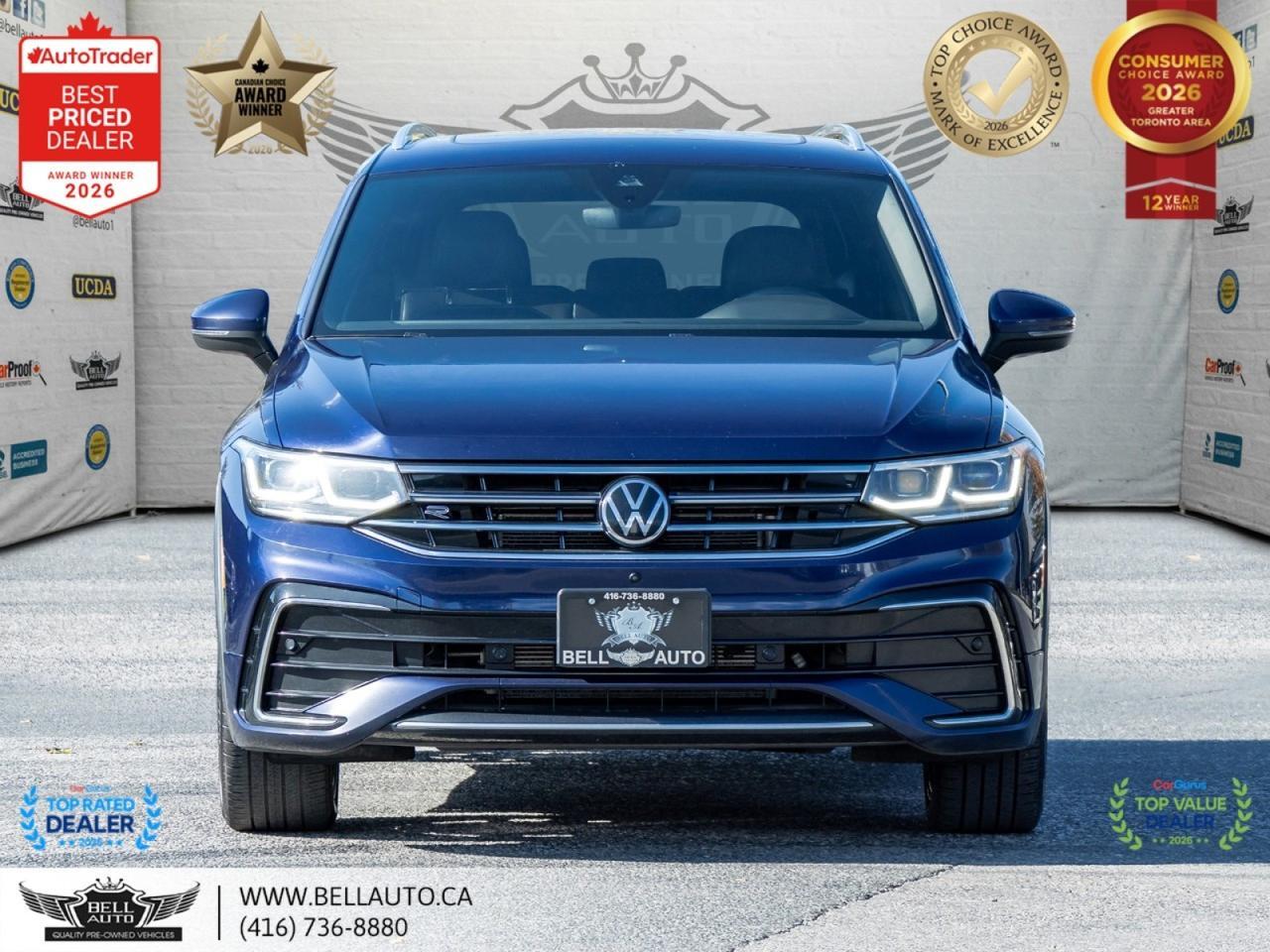 2022 Volkswagen Tiguan Highline R-Line | 7PASS | NAVI | B.CAM | PANO | FENDERAUDIO | WRLSCHRGR | NOACCIDENT Toronto ON