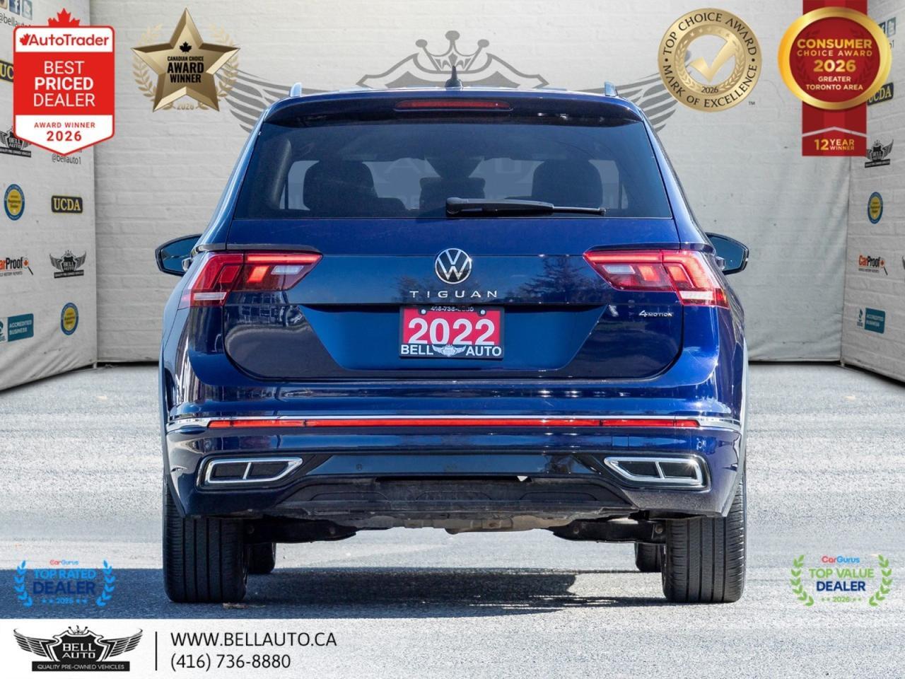 2022 Volkswagen Tiguan Highline R-Line | 7PASS | NAVI | B.CAM | PANO | FENDERAUDIO | WRLSCHRGR | NOACCIDENT Toronto ON