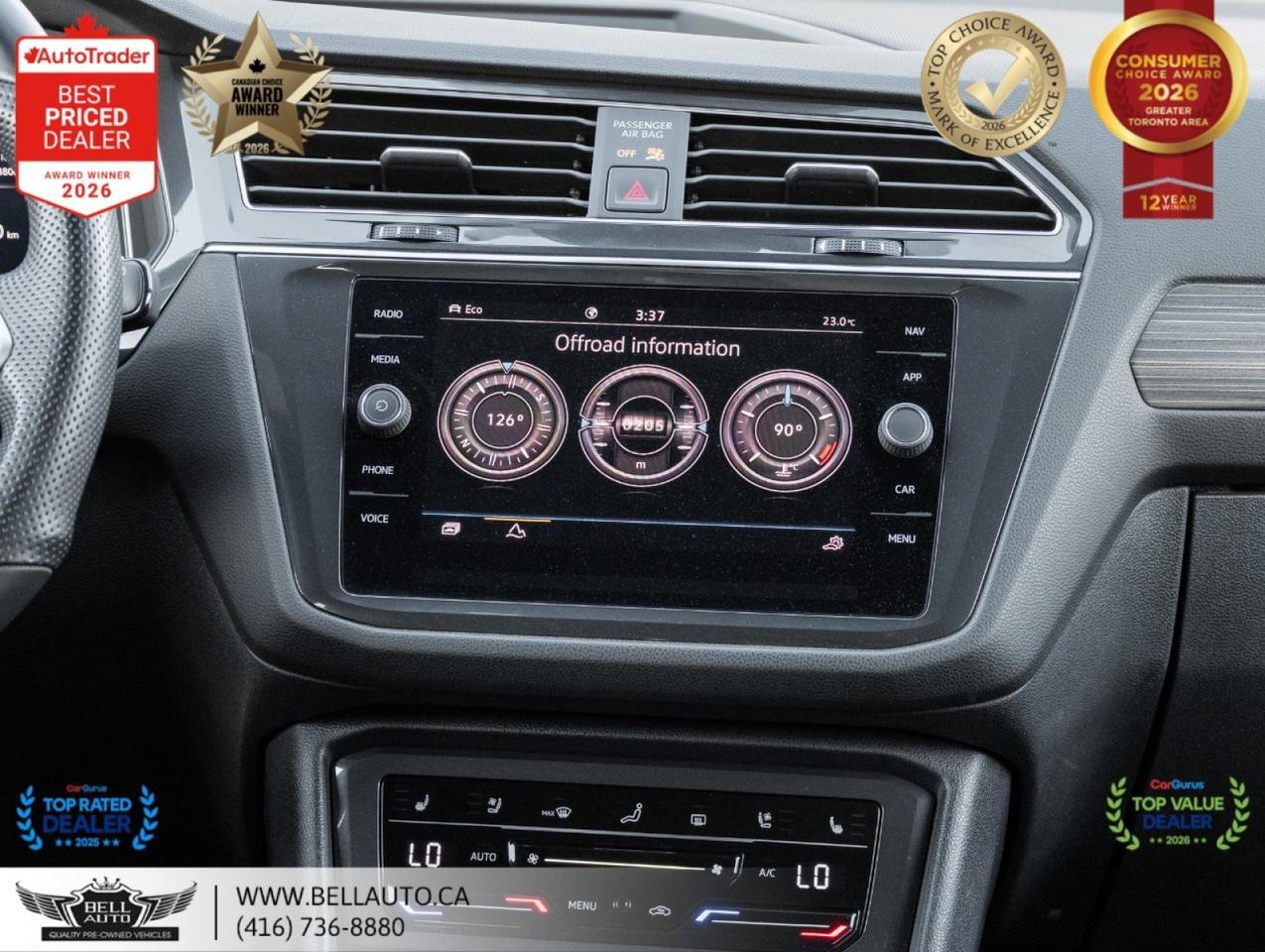 2022 Volkswagen Tiguan Highline R-Line | 7PASS | NAVI | B.CAM | PANO | FENDERAUDIO | WRLSCHRGR | NOACCIDENT Toronto ON