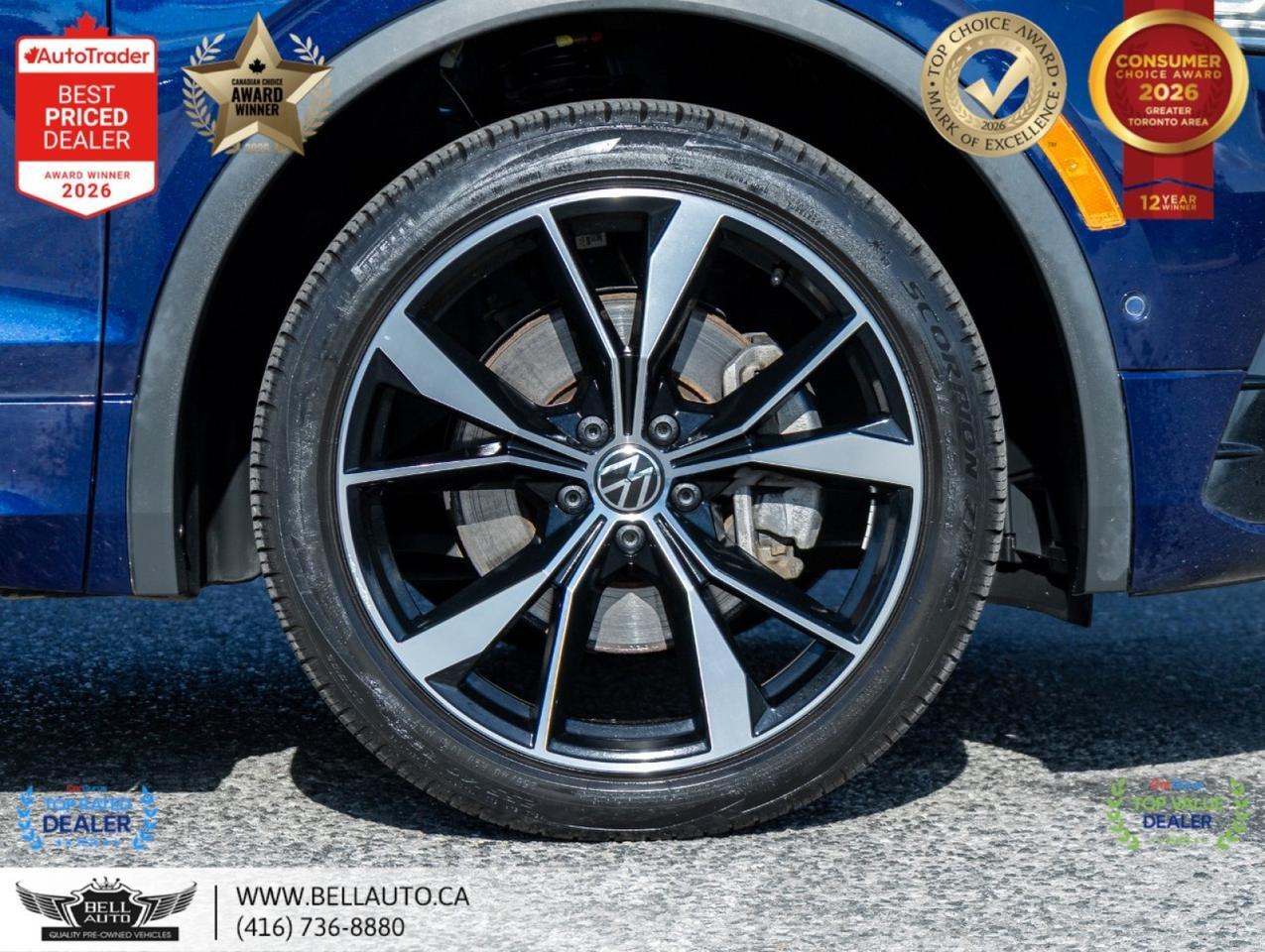 2022 Volkswagen Tiguan Highline R-Line | 7PASS | NAVI | B.CAM | PANO | FENDERAUDIO | WRLSCHRGR | NOACCIDENT Toronto ON