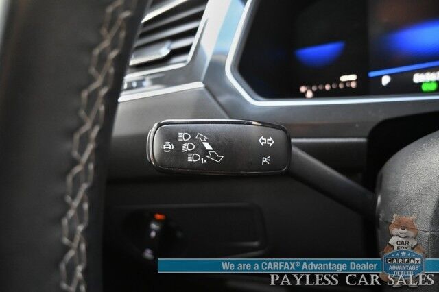 2022 Volkswagen Tiguan SE / AWD / Auto Start / Power & Heated Leather Seats / Panoramic Sunroof / Adaptive Cruise Control / Lane Departure & Blind Spot Alert / Apple CarPlay & Android Auto / Back Up Camera / 29 MPG / 1-Owner Anchorage AK