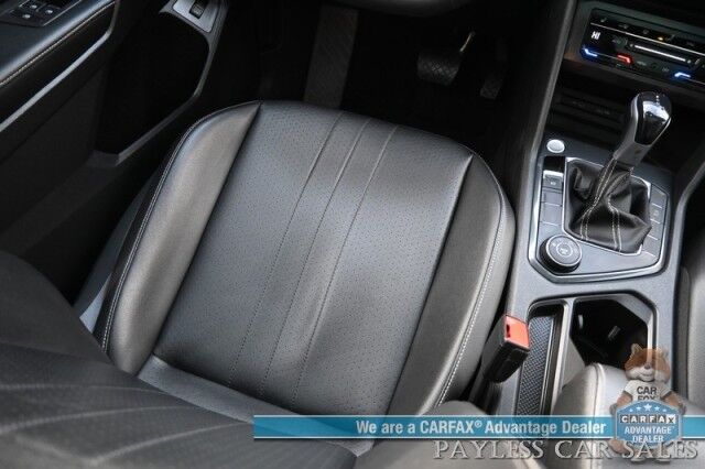 2022 Volkswagen Tiguan SE / AWD / Auto Start / Power & Heated Leather Seats / Panoramic Sunroof / Adaptive Cruise Control / Lane Departure & Blind Spot Alert / Apple CarPlay & Android Auto / Back Up Camera / 29 MPG / 1-Owner Anchorage AK