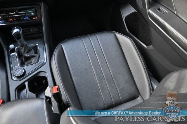 2022 Volkswagen Tiguan SE / AWD / Auto Start / Power & Heated Leather Seats / Panoramic Sunroof / Adaptive Cruise Control / Lane Departure & Blind Spot Alert / Apple CarPlay & Android Auto / Back Up Camera / 29 MPG / 1-Owner Anchorage AK