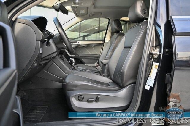 2022 Volkswagen Tiguan SE / AWD / Auto Start / Power & Heated Leather Seats / Panoramic Sunroof / Adaptive Cruise Control / Lane Departure & Blind Spot Alert / Apple CarPlay & Android Auto / Back Up Camera / 29 MPG / 1-Owner Anchorage AK