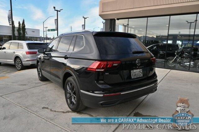2022 Volkswagen Tiguan SE / AWD / Auto Start / Power & Heated Leather Seats / Panoramic Sunroof / Adaptive Cruise Control / Lane Departure & Blind Spot Alert / Apple CarPlay & Android Auto / Back Up Camera / 29 MPG / 1-Owner Anchorage AK