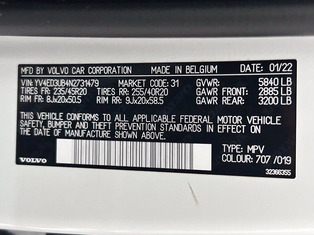 2022 Volvo XC40 Recharge Pure Electric P8 Ultimate Portland OR