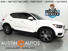 Volvo XC40 T5 Inscription AWD *ADVANCED PKG, NAVIGATION, ADAPTIVE CRUISE, SAFETY ALERTS, 360 VIEW CAMERAS, PANORAMA MOONROOF, LEATHER, HEATED SEATS/STEERING, POWER LIFTGATE, HARMAN/KARDON, WIRELESS CHARGING 2022