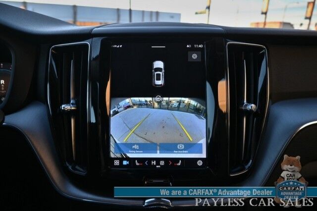 2022 Volvo XC60 B5 Momentum / AWD / Advanced Pkg / Power & Heated Seats / Panoramic Sunroof / NAV / HUD / Lane Departure & Blind Spot Alert / Bluetooth / 360 Camera / Keyless Entry & Start / 28 MPG / 1-Owner Anchorage AK