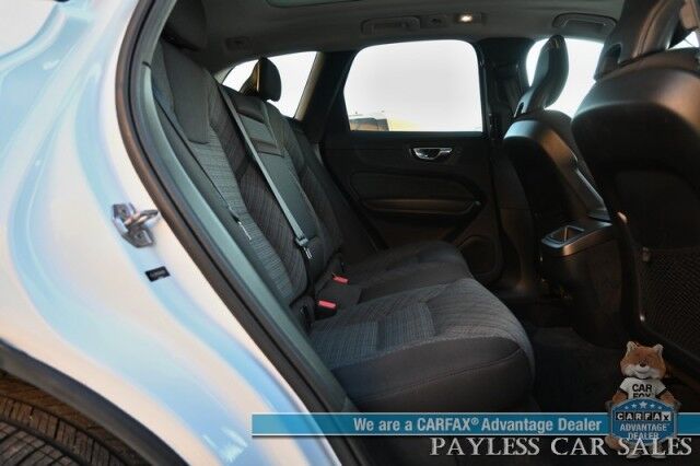 2022 Volvo XC60 B5 Momentum / AWD / Advanced Pkg / Power & Heated Seats / Panoramic Sunroof / NAV / HUD / Lane Departure & Blind Spot Alert / Bluetooth / 360 Camera / Keyless Entry & Start / 28 MPG / 1-Owner Anchorage AK