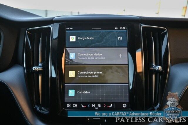 2022 Volvo XC60 B5 Momentum / AWD / Advanced Pkg / Power & Heated Seats / Panoramic Sunroof / NAV / HUD / Lane Departure & Blind Spot Alert / Bluetooth / 360 Camera / Keyless Entry & Start / 28 MPG / 1-Owner Anchorage AK