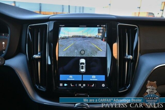 2022 Volvo XC60 B5 Momentum / AWD / Advanced Pkg / Power & Heated Seats / Panoramic Sunroof / NAV / HUD / Lane Departure & Blind Spot Alert / Bluetooth / 360 Camera / Keyless Entry & Start / 28 MPG / 1-Owner Anchorage AK