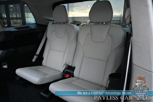 2022 Volvo XC90 Inscription / AWD / Lounge, Climate & Advanced Pkg / Heated & Cooled Leather Seats / Heated Steering / NAV / Sunroof / Bowers & Wilkins Speakers / Air Suspension / Adaptive Cruise / HUD / Back Up Cam / 3rd Row / Seats 6 / Tow Pkg Anchorage AK