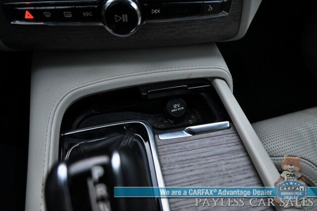 2022 Volvo XC90 Inscription / AWD / Lounge, Climate & Advanced Pkg / Heated & Cooled Leather Seats / Heated Steering / NAV / Sunroof / Bowers & Wilkins Speakers / Air Suspension / Adaptive Cruise / HUD / Back Up Cam / 3rd Row / Seats 6 / Tow Pkg Anchorage AK