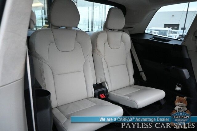 2022 Volvo XC90 Inscription / AWD / Lounge, Climate & Advanced Pkg / Heated & Cooled Leather Seats / Heated Steering / NAV / Sunroof / Bowers & Wilkins Speakers / Air Suspension / Adaptive Cruise / HUD / Back Up Cam / 3rd Row / Seats 6 / Tow Pkg Anchorage AK
