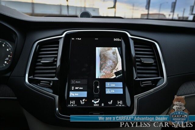 2022 Volvo XC90 Inscription / AWD / Lounge, Climate & Advanced Pkg / Heated & Cooled Leather Seats / Heated Steering / NAV / Sunroof / Bowers & Wilkins Speakers / Air Suspension / Adaptive Cruise / HUD / Back Up Cam / 3rd Row / Seats 6 / Tow Pkg Anchorage AK
