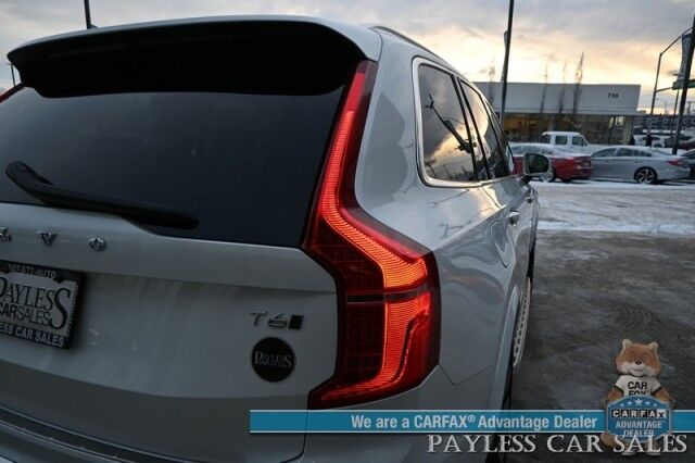2022 Volvo XC90 Inscription / AWD / Lounge, Climate & Advanced Pkg / Heated & Cooled Leather Seats / Heated Steering / NAV / Sunroof / Bowers & Wilkins Speakers / Air Suspension / Adaptive Cruise / HUD / Back Up Cam / 3rd Row / Seats 6 / Tow Pkg Anchorage AK