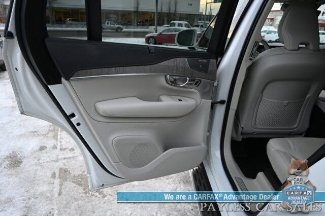 2022 Volvo XC90 Inscription / AWD / Lounge, Climate & Advanced Pkg / Heated & Cooled Leather Seats / Heated Steering / NAV / Sunroof / Bowers & Wilkins Speakers / Air Suspension / Adaptive Cruise / HUD / Back Up Cam / 3rd Row / Seats 6 / Tow Pkg Anchorage AK