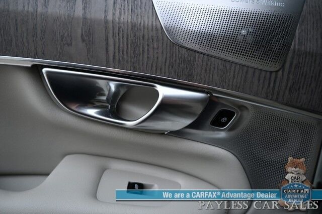 2022 Volvo XC90 Inscription / AWD / Lounge, Climate & Advanced Pkg / Heated & Cooled Leather Seats / Heated Steering / NAV / Sunroof / Bowers & Wilkins Speakers / Air Suspension / Adaptive Cruise / HUD / Back Up Cam / 3rd Row / Seats 6 / Tow Pkg Anchorage AK