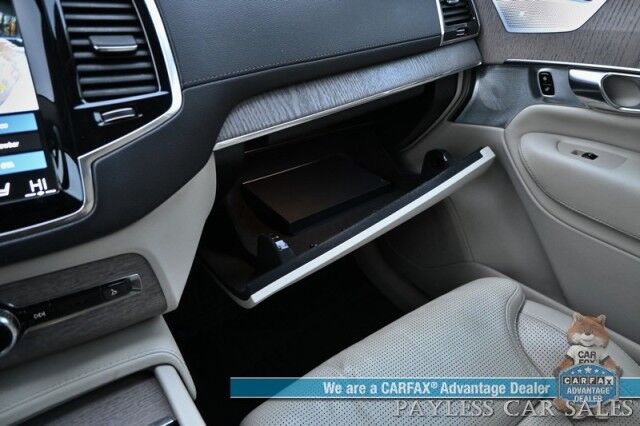 2022 Volvo XC90 Inscription / AWD / Lounge, Climate & Advanced Pkg / Heated & Cooled Leather Seats / Heated Steering / NAV / Sunroof / Bowers & Wilkins Speakers / Air Suspension / Adaptive Cruise / HUD / Back Up Cam / 3rd Row / Seats 6 / Tow Pkg Anchorage AK