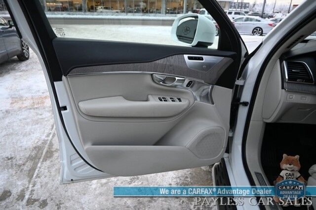 2022 Volvo XC90 Inscription / AWD / Lounge, Climate & Advanced Pkg / Heated & Cooled Leather Seats / Heated Steering / NAV / Sunroof / Bowers & Wilkins Speakers / Air Suspension / Adaptive Cruise / HUD / Back Up Cam / 3rd Row / Seats 6 / Tow Pkg Anchorage AK