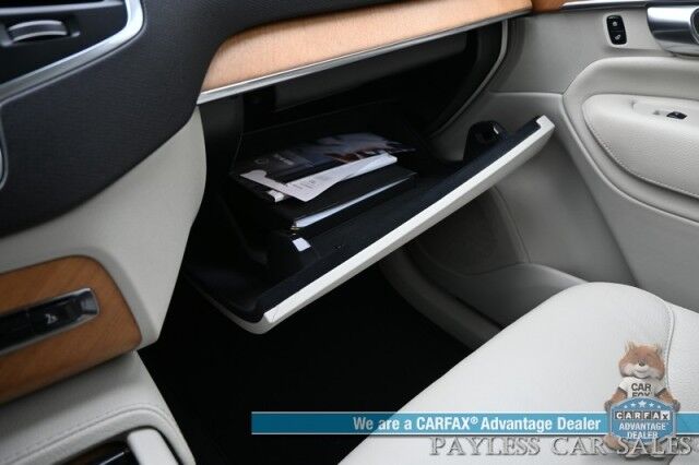 2022 Volvo XC90 Momentum / AWD / Climate Pkg / Front & Rear Heated Leather Seats / Heated Steering Wheel / Panoramic Sunroof / Navigation / Lane Departure & Blind Spot Alert / Apple CarPlay & Android Auto / 3rd Row / Seats 7 / 27 MPG Anchorage AK