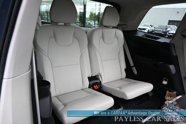 2022 Volvo XC90 Momentum / AWD / Climate Pkg / Front & Rear Heated Leather Seats / Heated Steering Wheel / Panoramic Sunroof / Navigation / Lane Departure & Blind Spot Alert / Apple CarPlay & Android Auto / 3rd Row / Seats 7 / 27 MPG Anchorage AK