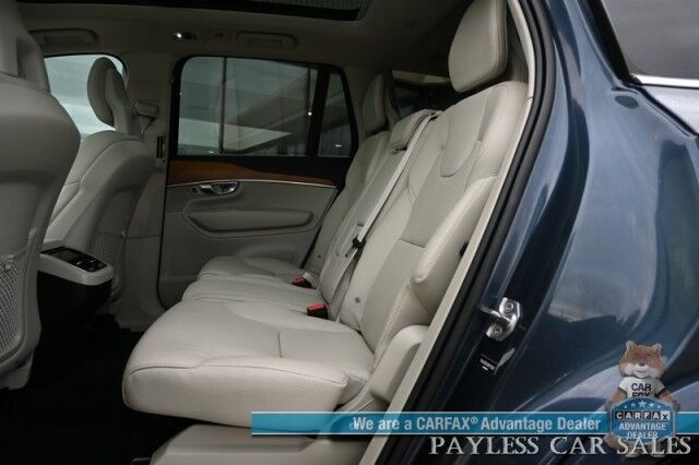 2022 Volvo XC90 Momentum / AWD / Climate Pkg / Front & Rear Heated Leather Seats / Heated Steering Wheel / Panoramic Sunroof / Navigation / Lane Departure & Blind Spot Alert / Apple CarPlay & Android Auto / 3rd Row / Seats 7 / 27 MPG Anchorage AK