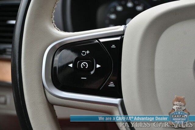 2022 Volvo XC90 Momentum / AWD / Climate Pkg / Front & Rear Heated Leather Seats / Heated Steering Wheel / Panoramic Sunroof / Navigation / Lane Departure & Blind Spot Alert / Apple CarPlay & Android Auto / 3rd Row / Seats 7 / 27 MPG Anchorage AK