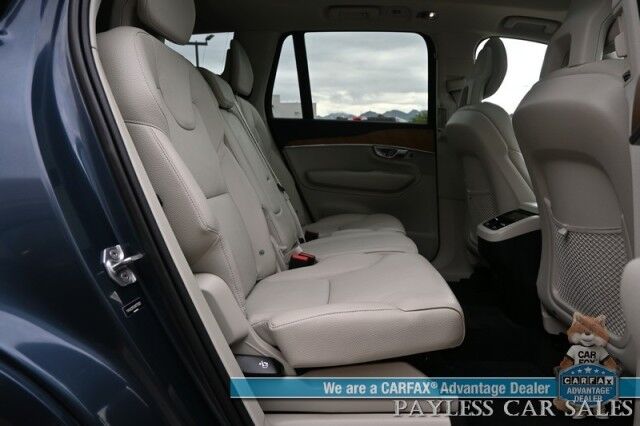 2022 Volvo XC90 Momentum / AWD / Climate Pkg / Front & Rear Heated Leather Seats / Heated Steering Wheel / Panoramic Sunroof / Navigation / Lane Departure & Blind Spot Alert / Apple CarPlay & Android Auto / 3rd Row / Seats 7 / 27 MPG Anchorage AK