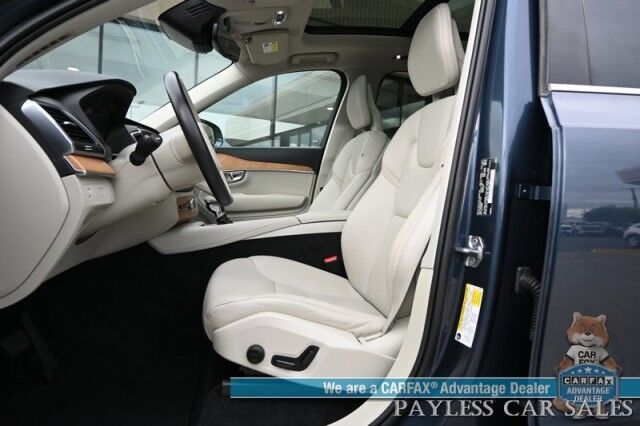 2022 Volvo XC90 Momentum / AWD / Climate Pkg / Front & Rear Heated Leather Seats / Heated Steering Wheel / Panoramic Sunroof / Navigation / Lane Departure & Blind Spot Alert / Apple CarPlay & Android Auto / 3rd Row / Seats 7 / 27 MPG Anchorage AK