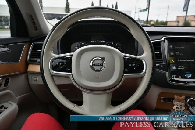 2022 Volvo XC90 Momentum / AWD / Climate Pkg / Front & Rear Heated Leather Seats / Heated Steering Wheel / Panoramic Sunroof / Navigation / Lane Departure & Blind Spot Alert / Apple CarPlay & Android Auto / 3rd Row / Seats 7 / 27 MPG Anchorage AK