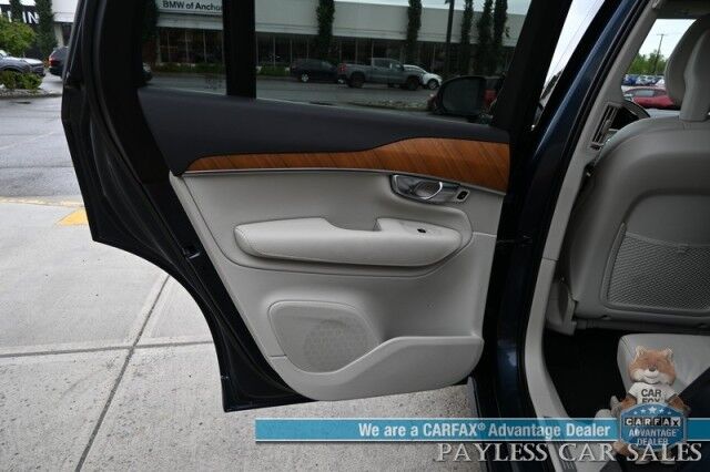2022 Volvo XC90 Momentum / AWD / Climate Pkg / Front & Rear Heated Leather Seats / Heated Steering Wheel / Panoramic Sunroof / Navigation / Lane Departure & Blind Spot Alert / Apple CarPlay & Android Auto / 3rd Row / Seats 7 / 27 MPG Anchorage AK