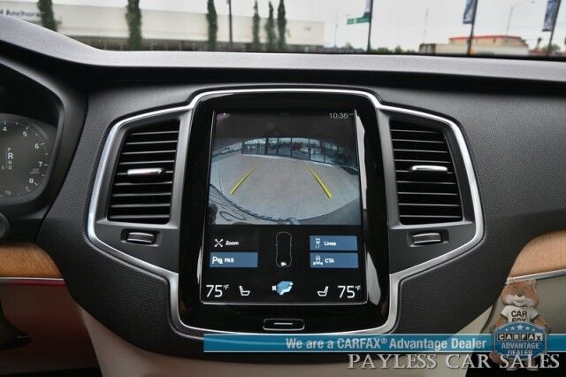 2022 Volvo XC90 Momentum / AWD / Climate Pkg / Front & Rear Heated Leather Seats / Heated Steering Wheel / Panoramic Sunroof / Navigation / Lane Departure & Blind Spot Alert / Apple CarPlay & Android Auto / 3rd Row / Seats 7 / 27 MPG Anchorage AK