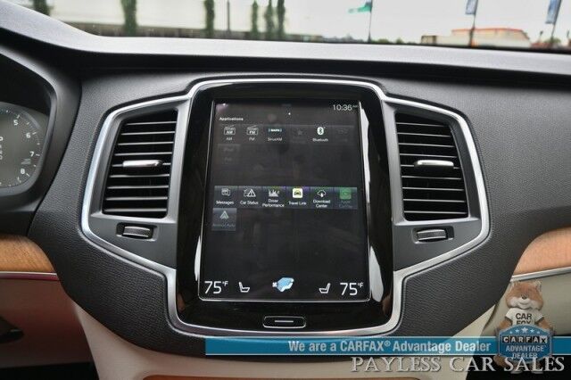 2022 Volvo XC90 Momentum / AWD / Climate Pkg / Front & Rear Heated Leather Seats / Heated Steering Wheel / Panoramic Sunroof / Navigation / Lane Departure & Blind Spot Alert / Apple CarPlay & Android Auto / 3rd Row / Seats 7 / 27 MPG Anchorage AK