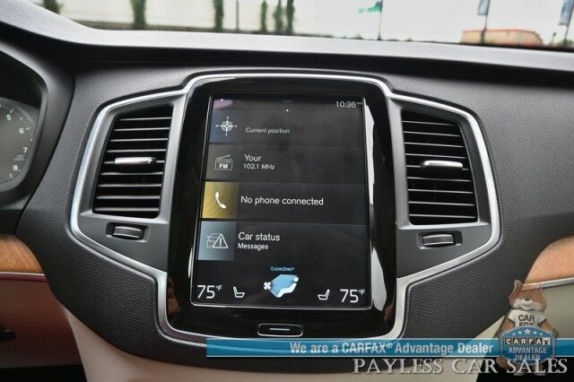 2022 Volvo XC90 Momentum / AWD / Climate Pkg / Front & Rear Heated Leather Seats / Heated Steering Wheel / Panoramic Sunroof / Navigation / Lane Departure & Blind Spot Alert / Apple CarPlay & Android Auto / 3rd Row / Seats 7 / 27 MPG Anchorage AK